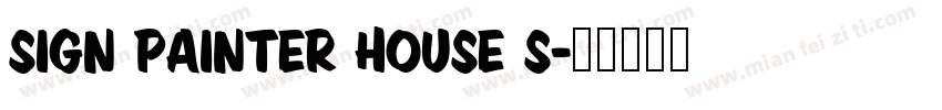Sign Painter House S字体转换